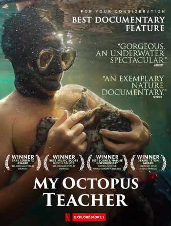 Cô giáo bạch tuộc (My Octopus Teacher) [2020]