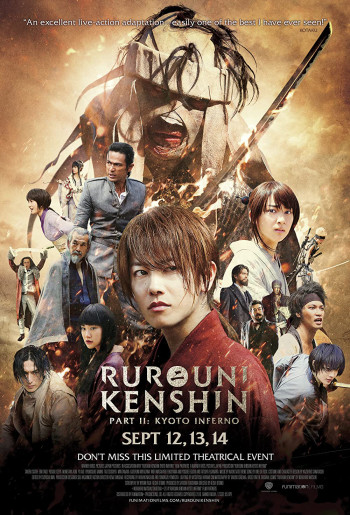 Lãng khách Kenshin: Đại hỏa Kyoto (Rurouni Kenshin: Kyoto Inferno) [2014]